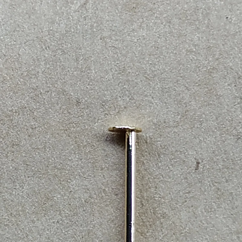 Ювелирная фурнитура сделай сам 70/100гр пустые плоские круглые серьги-гвоздики