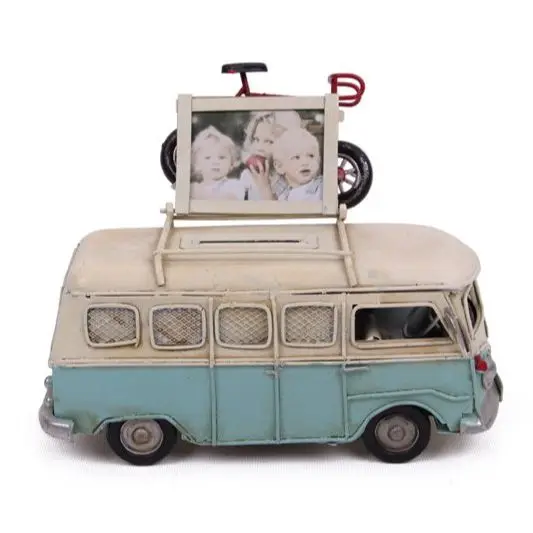 Античный Декор металлический винтажный микроавтобус Ностальгический