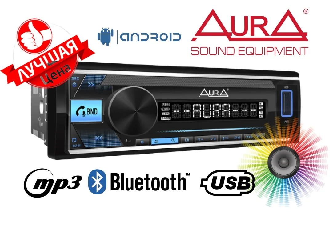 Автомагнитола Aura AMH-520BT |