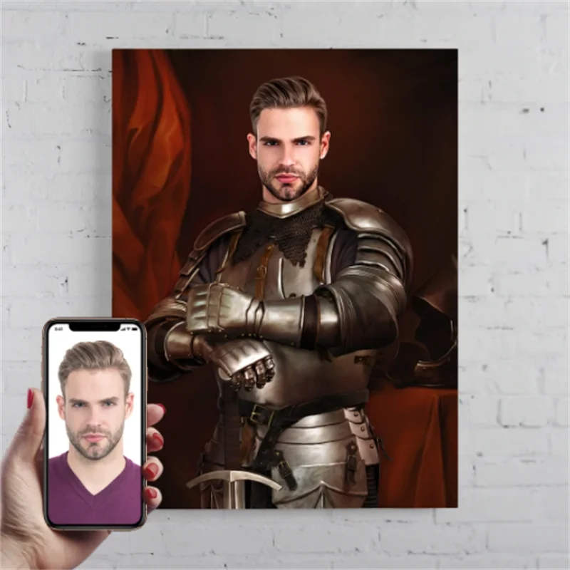 Настенный постер с изображением Королевского короля для спальни гостиной