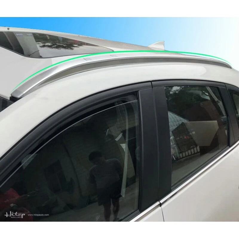 Горячая хромированная панель на крышу рейка и перекрещенная планка для Mazda CX-5 2017