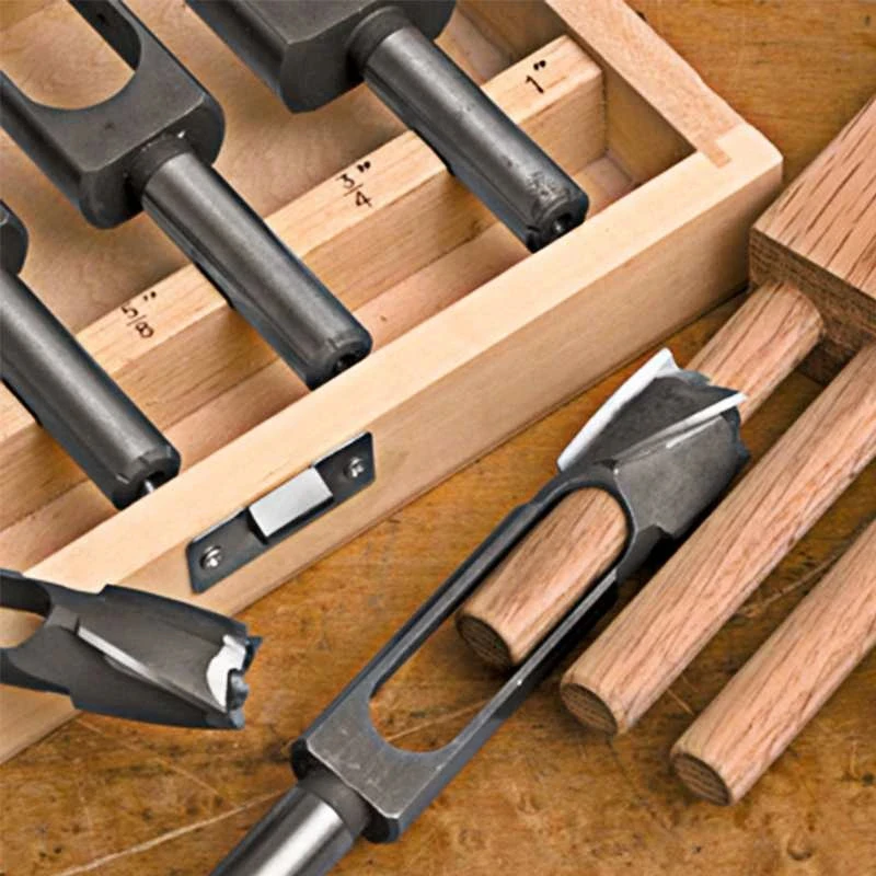 

8mm-40mm Tenon Maker Tenon Dowel Plug Cutter Tapered Carpentry Snug Plug Cutters Shank Woodworking Drill Tools Cutter