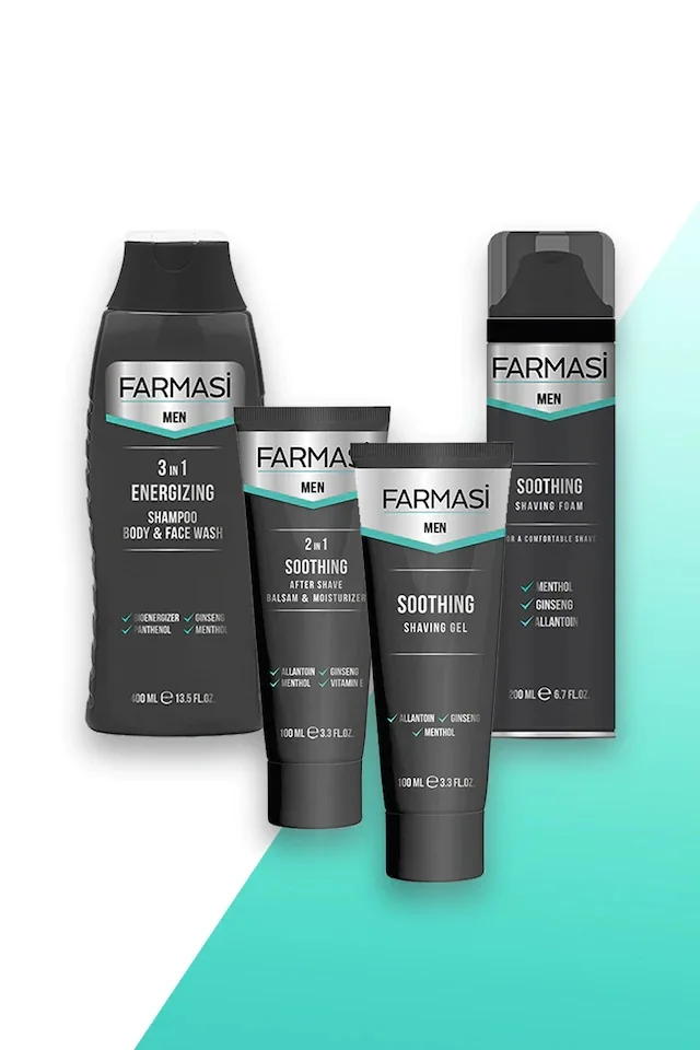 

Набор для ухода за оленем Farmasi для мужчин, 4 дюйма, 412341631