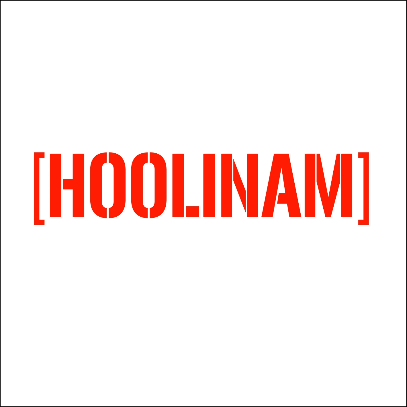 Виниловая наклейка на машину &quotHoolinam&quot стикеры (автомобильные товары) |