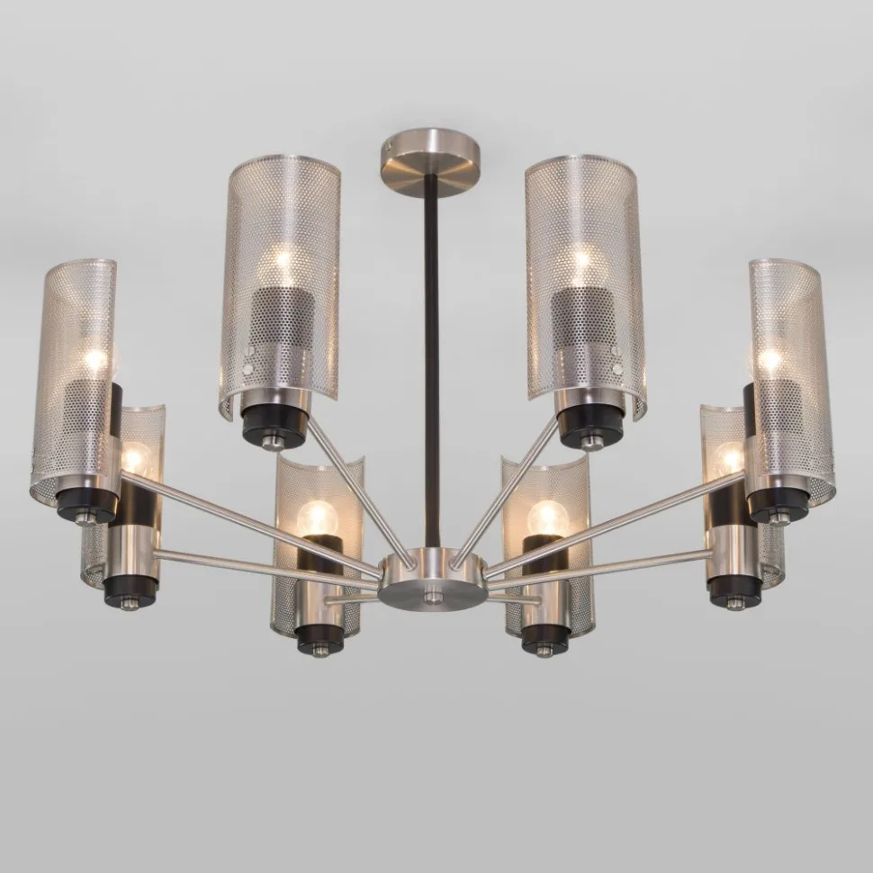 Потолочная люстра Eurosvet Grino 70139/8 никель (a057948)