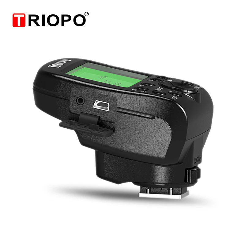 

TRIOPO G1 2.4G Wireless Flash Trigger Dual TTL Transmission with LCD Display 16 Channels for Canon Nikon Series Camera Speedlite