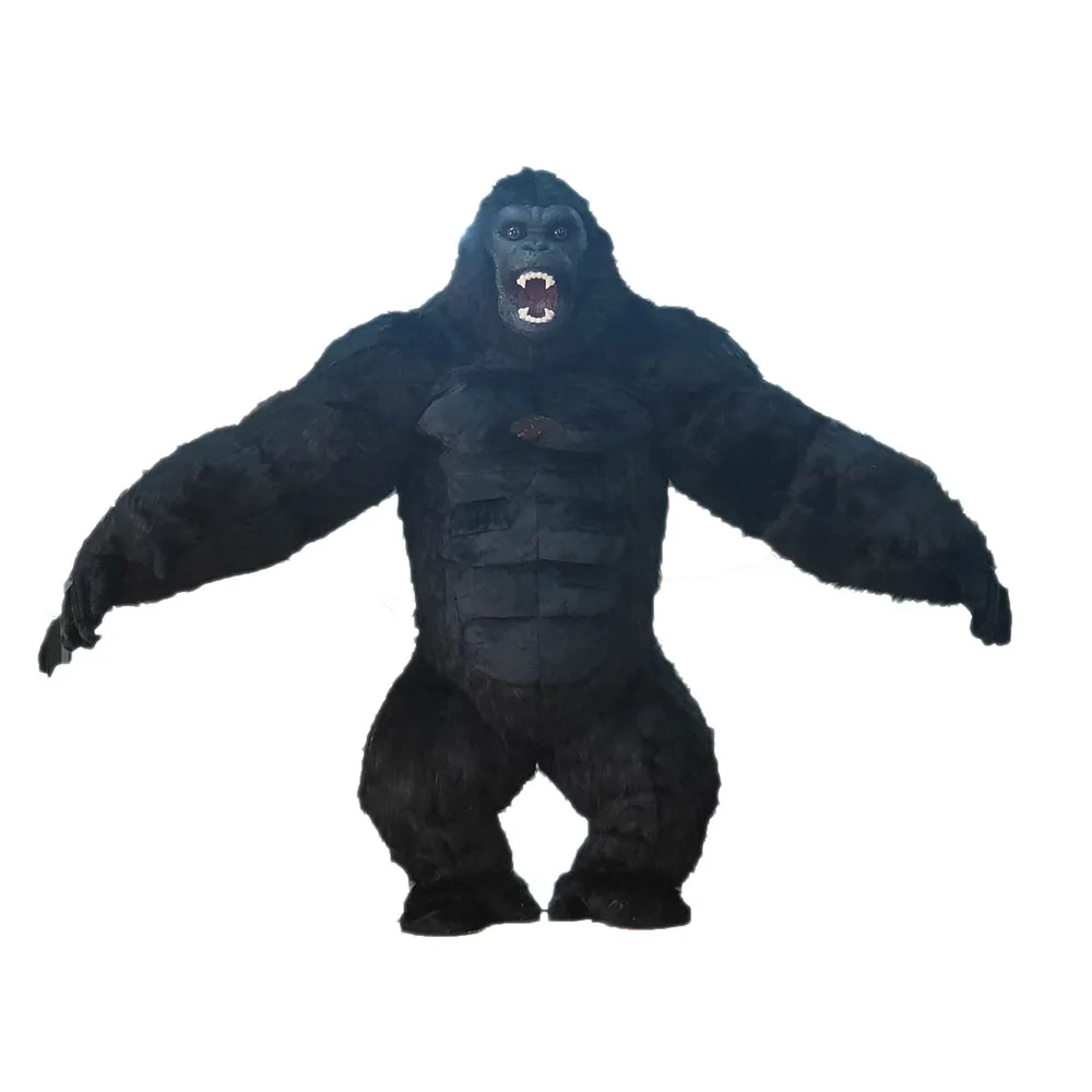 2 5 м гигантский надувной Kingkong костюм на все тело маскарадный с гориллой крупного