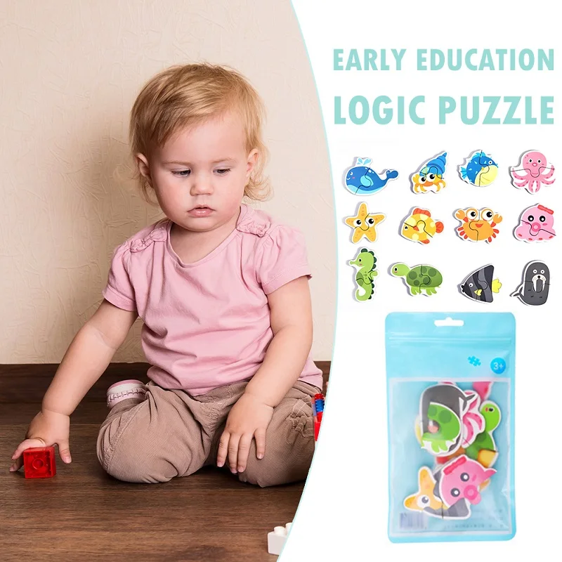 Монтессори игра ранняя развивающая игрушки головоломка Карта мультфильм трафик