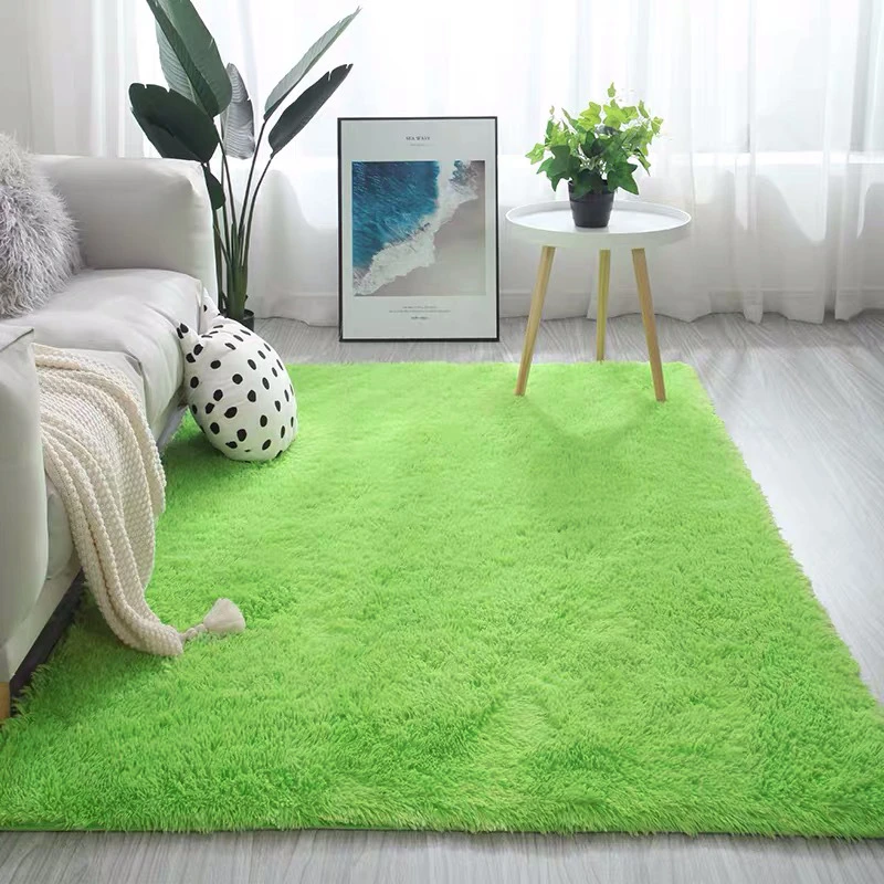 

6 Colors Soft Shaggy Carpet Plush Floor Fluffy Mats Nordic Fur Area Rug Living Room Bedside Blanket