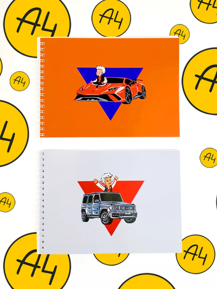 Блокнот А4 Влад Бумага