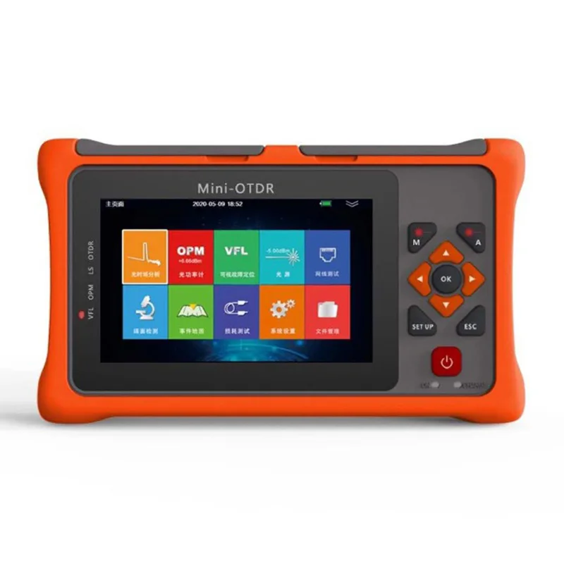 Мини-рефлектометр из оптического волокна серии TM1100 рефлектометр с сенсорным