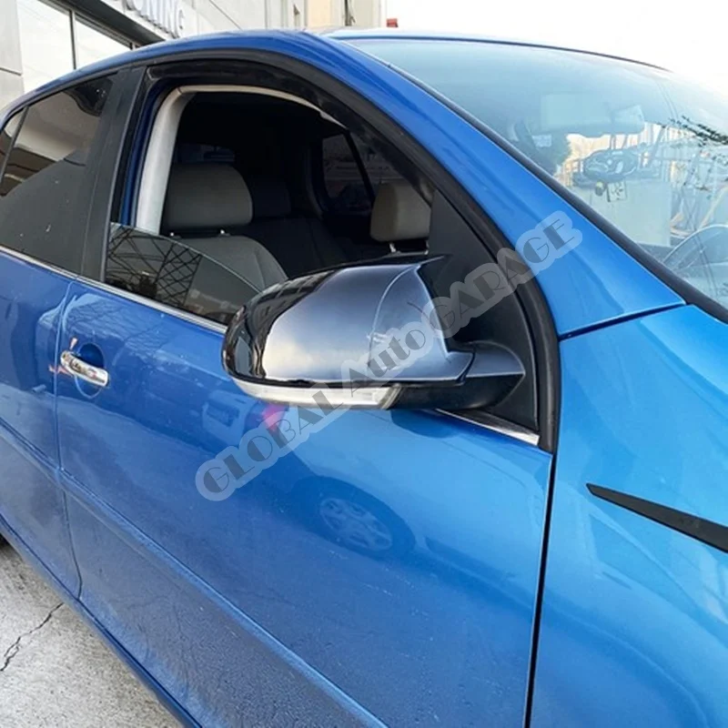 Чехол для зеркала VW Volkswagen GOLF 5 Bat 2003 2004 2005 2006 2007 2008 2009 глянцевое черное крыло