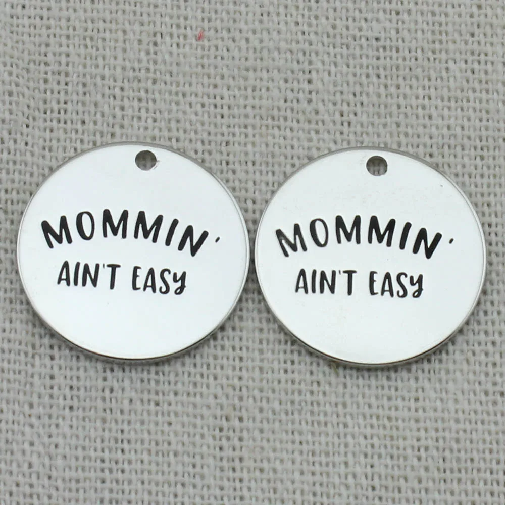 Кулон мама непросто новая серия ожерелье с серебряным покрытием украшения для