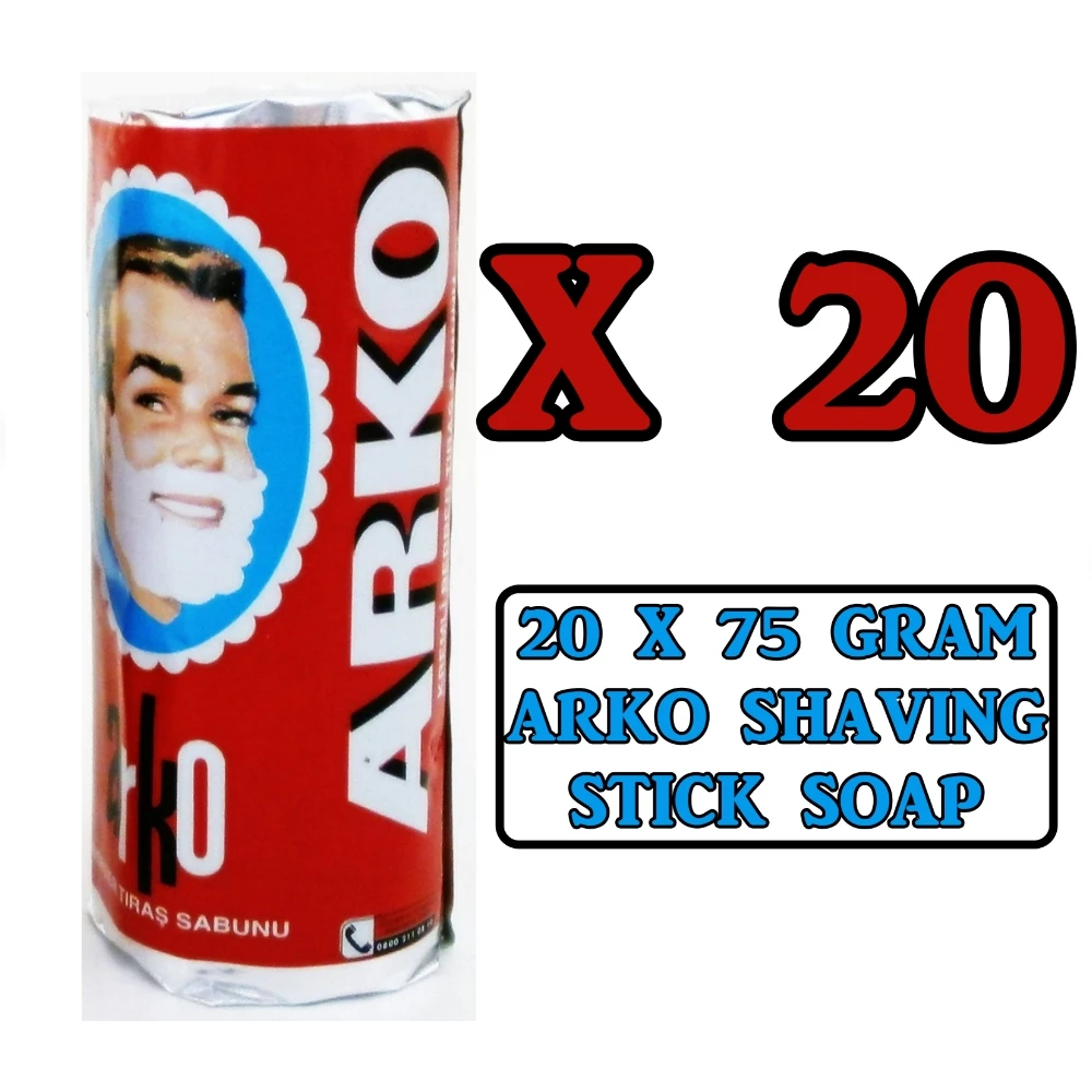 Arko Shaving Stick Soap 20x75 gram