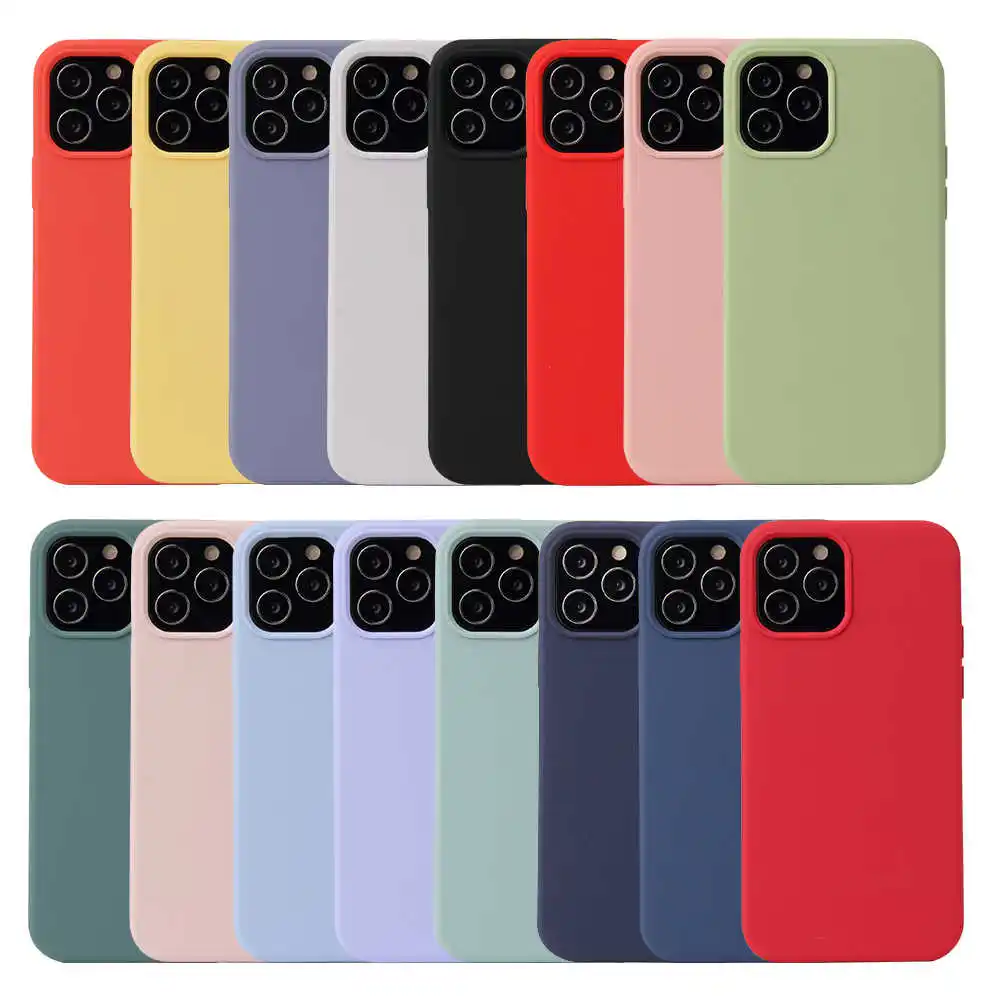 Оригинальный силиконовый чехол для iPhone 6/6s/7/8/7+/8+/11/12 mini с логотипом покрытие Soft touch