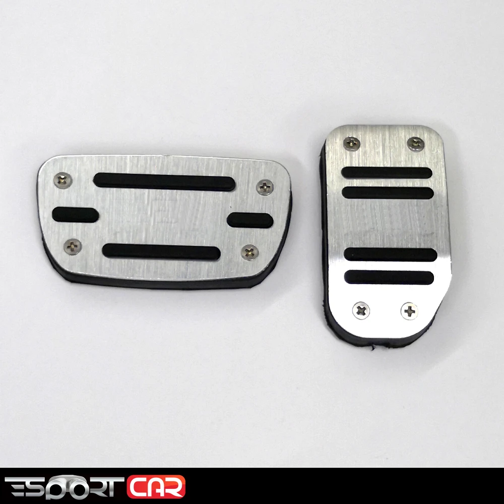 

ESPORTCAR Gas Brake Foot Pedal AT Cover For TO YOTA Yaris 2013-2017 Accelerator Gas Pedal Brake Pedal Covers