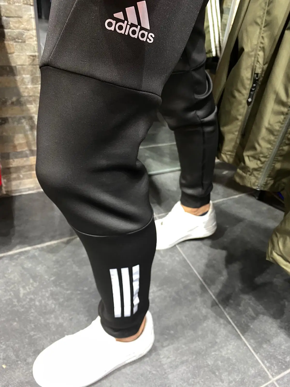 

Men's brand pants jogger sports pattern casual pants