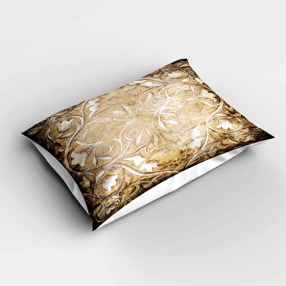 Еще Коричневые Желтые турецкие Аутентичные прямоугольные современные наволочки