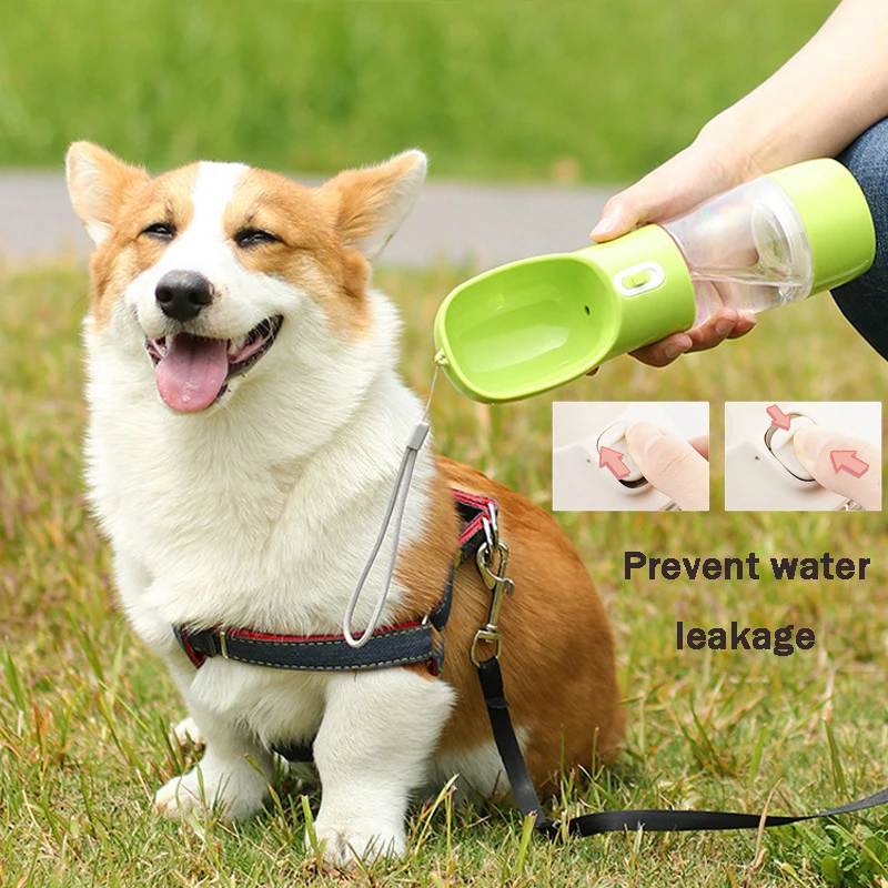 

Pet Drinking Accompanying Cup Dog Water Cup Outdoor Travel Portable Water Bottle Dispenser Grain Carrying Cat Supplies Universal