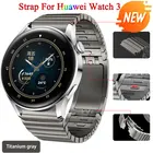 Ремешок из нержавеющей стали для часов Huawei Watch 3 Pro 48 мм, металлический браслет для часов Huawei Watch 3 46 мм GT2 Pro GT 2e 46 мм, ремешок 2 стиля