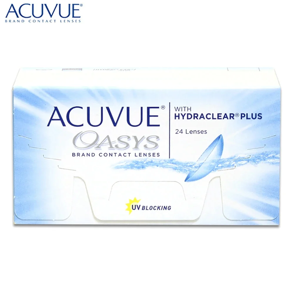Контактные линзы Acuvue Oasys with Hydraclear Plus(24 шт) R: 8.8