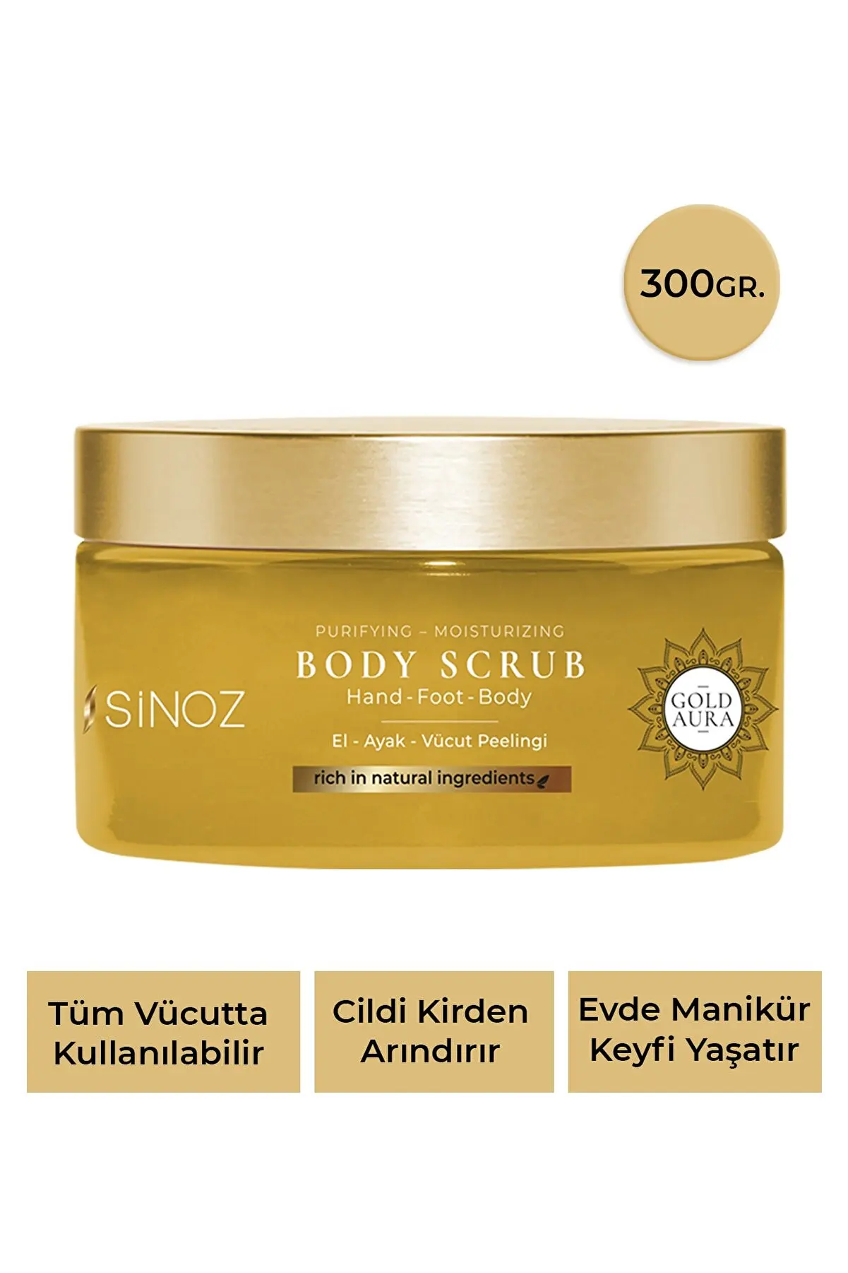 

Sinoz Gold Aura El Ayak peelносить 250 мл