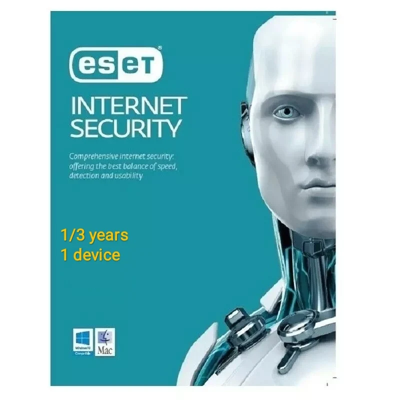 

ESET NOD32 INTERNET SECURITY 2021 1 | 3 YEARS 1 DEVICE GLOBAL ACTIVATION KEY