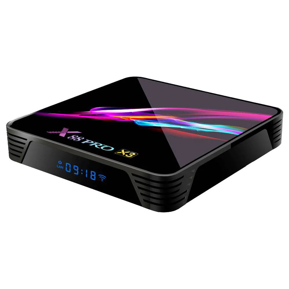 ТВ приставка Wechip X88 PRO X3 4Gb 64Gb Amlogic S905X3 Android 9 | Электроника