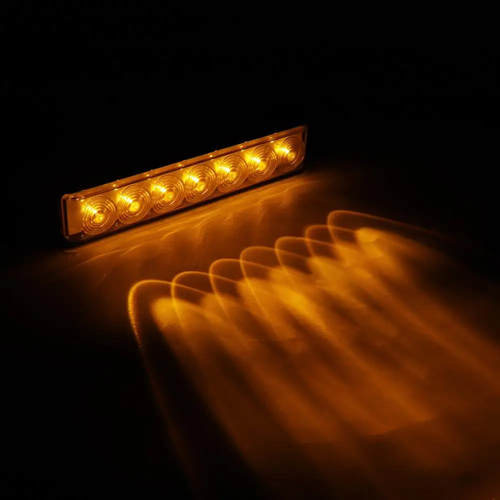 DC12v led караван грузовик фонари заднего хода для прицепов лампа заднего стоп-сигнала Поворотная сигнальная лампа обратного Предупреждение прямоугольная автомобильная лампа для прицепа