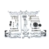 cvd swing arm steering cup kit for wltoys 114 144001 rc car metal upgrade parts