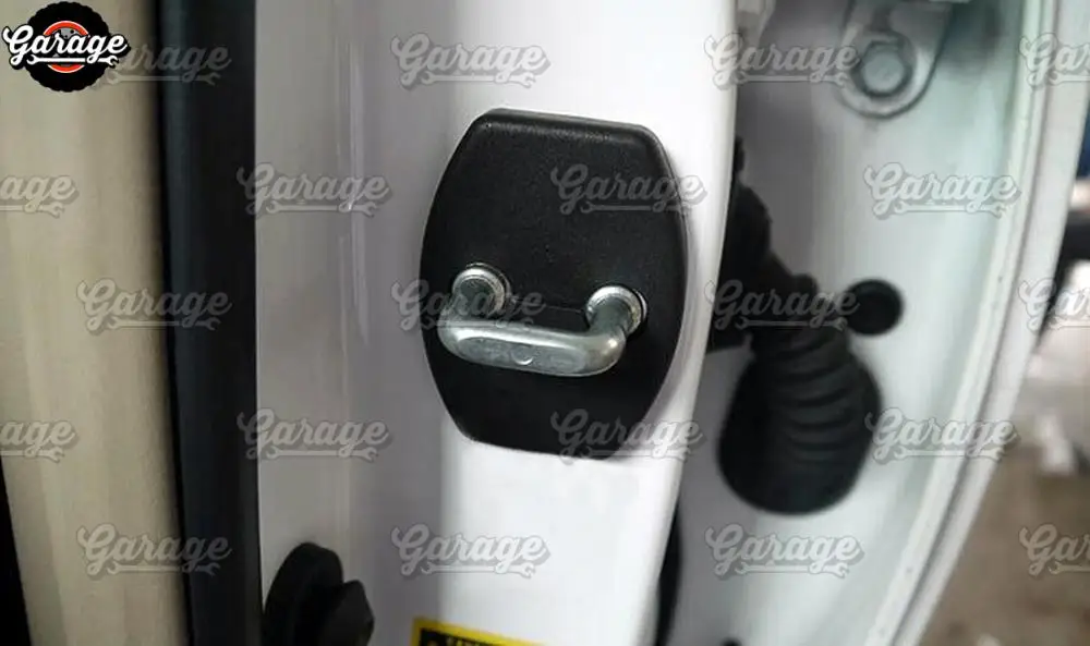 Защитные накладки для дверных петель для Land Cruiser Prado 150 2010- пластиковая формовка из АБС 1 комплект / 4 шт дизайн автомобиля украшения