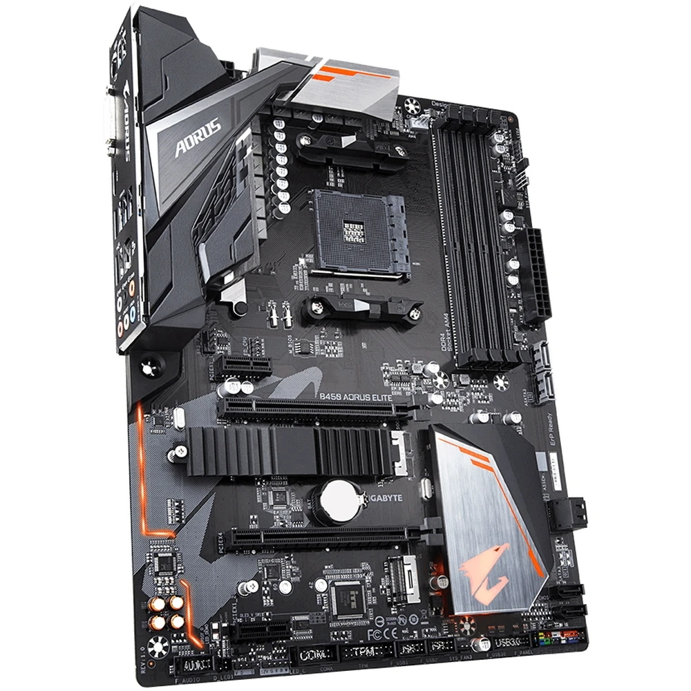 Материнская плата Gigabyte B450 AORUS ELITE|Материнские платы| |