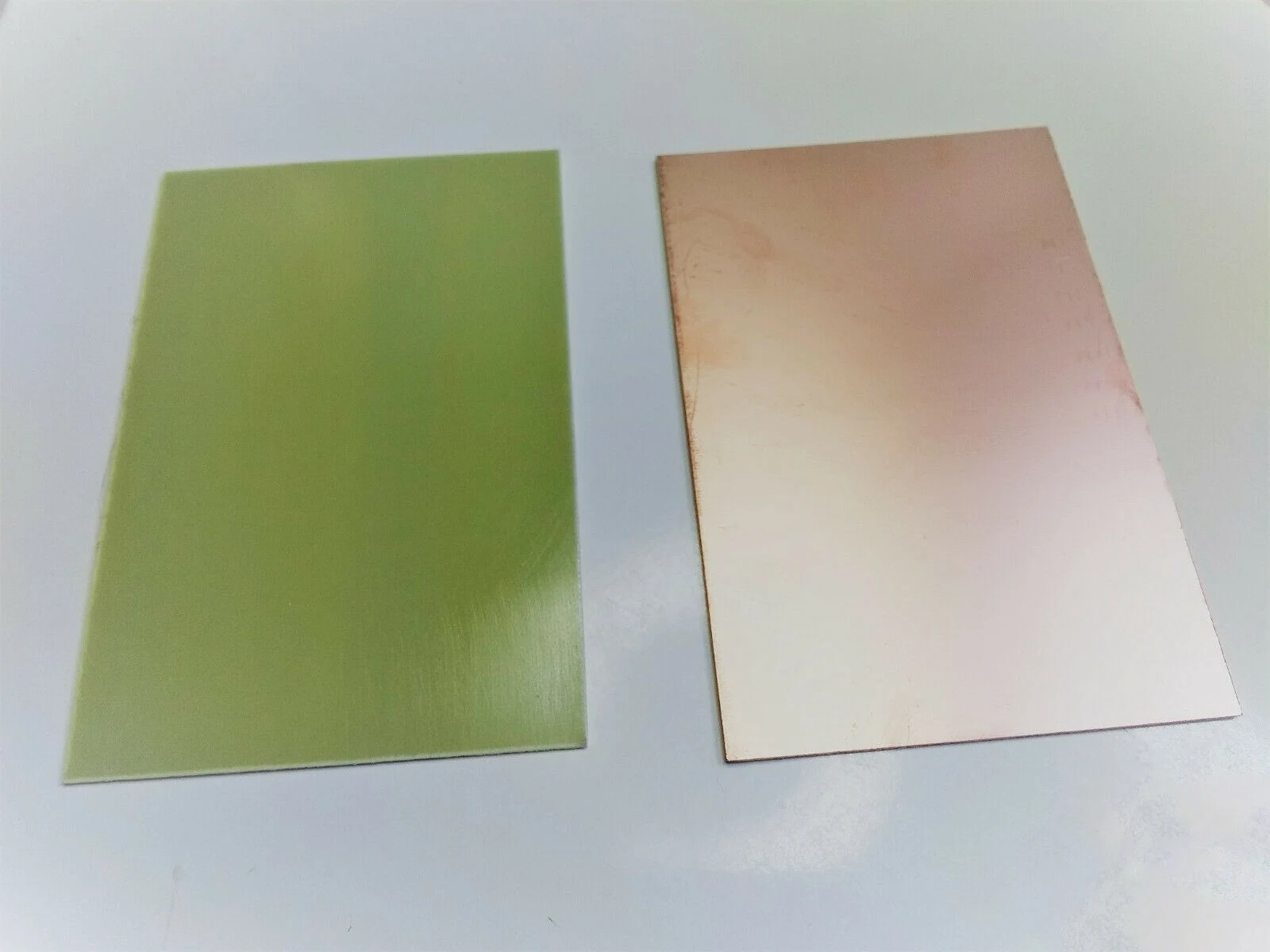 Ламинированное стекловолокно DIY медная плакированная пластина 15x20 см