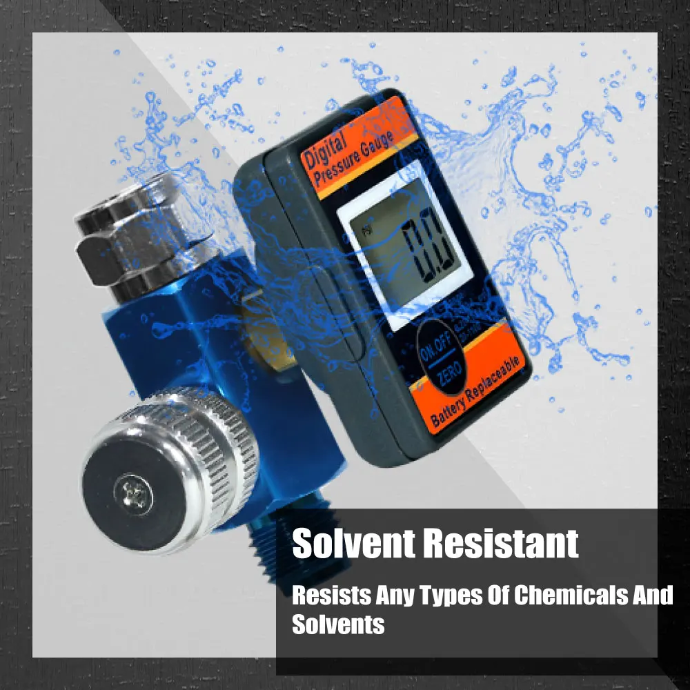 Цифровой Регулятор воздуха на 160 PSI для пистолета-распылителя HVLP/краскопульта