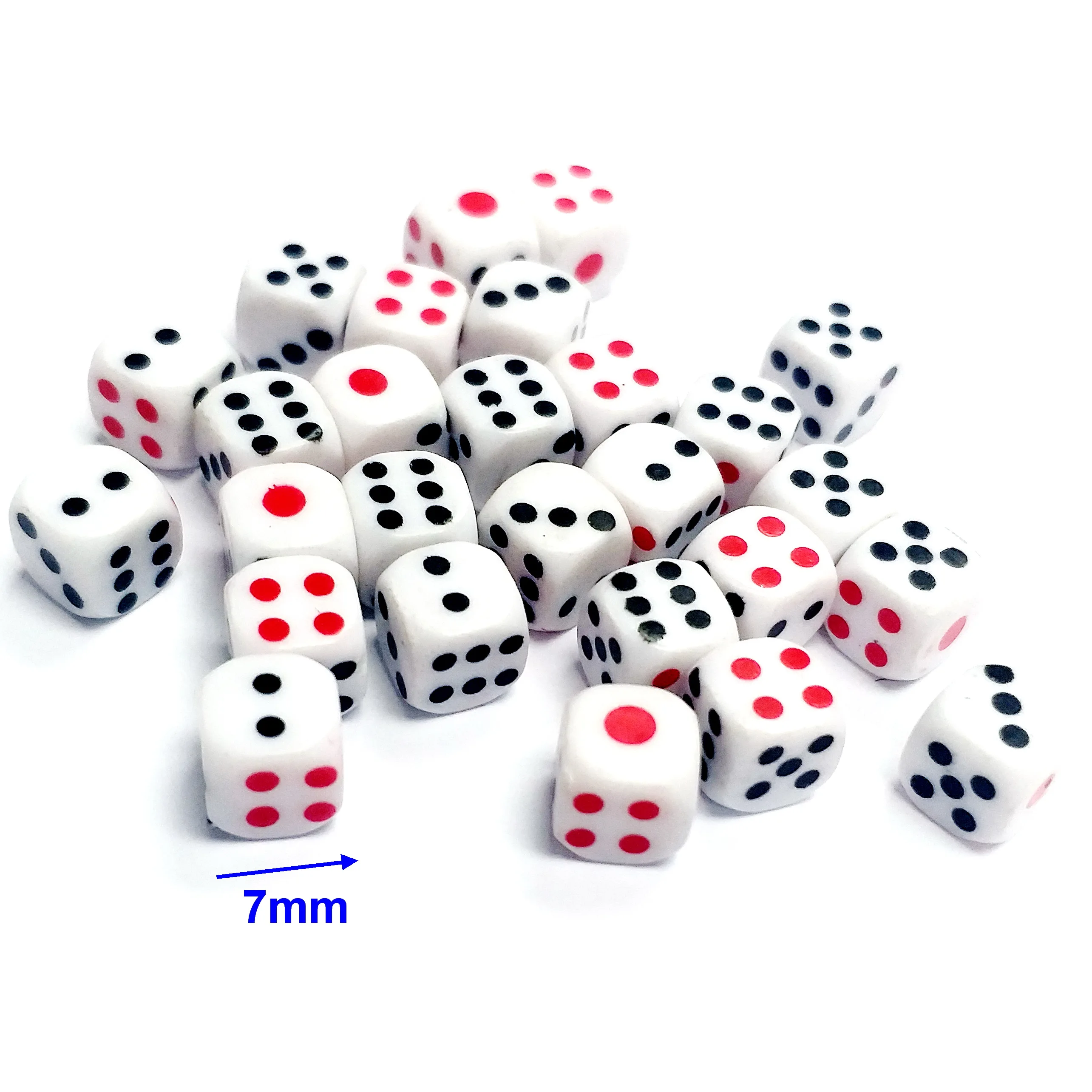 

10 pc 7mm game cube Dices 141 Boys Girls Kids Birthday Party Joke Pinata Toys Home Game toy Use Favors gift bag Gag party loot