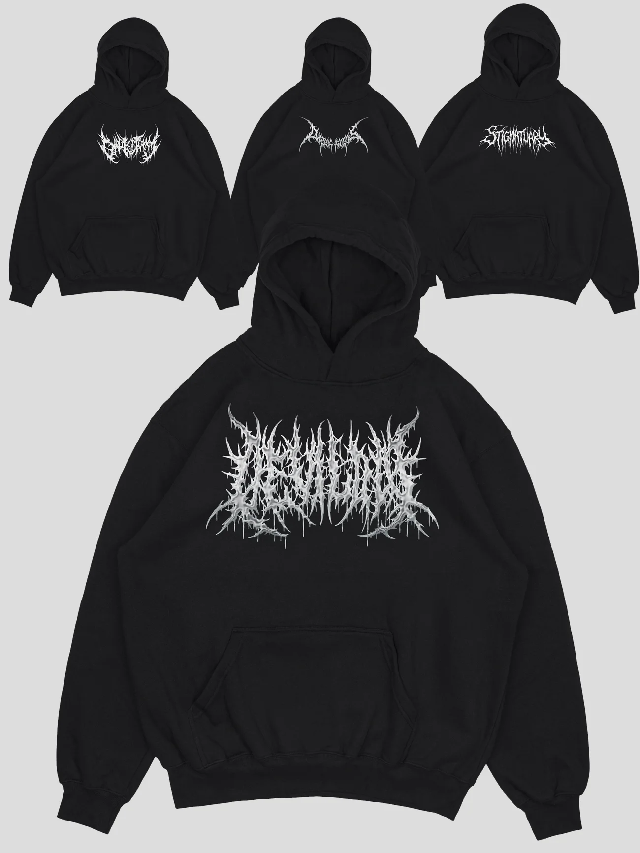 Мужская толстовка Death Metal дэт метал худи death metal |