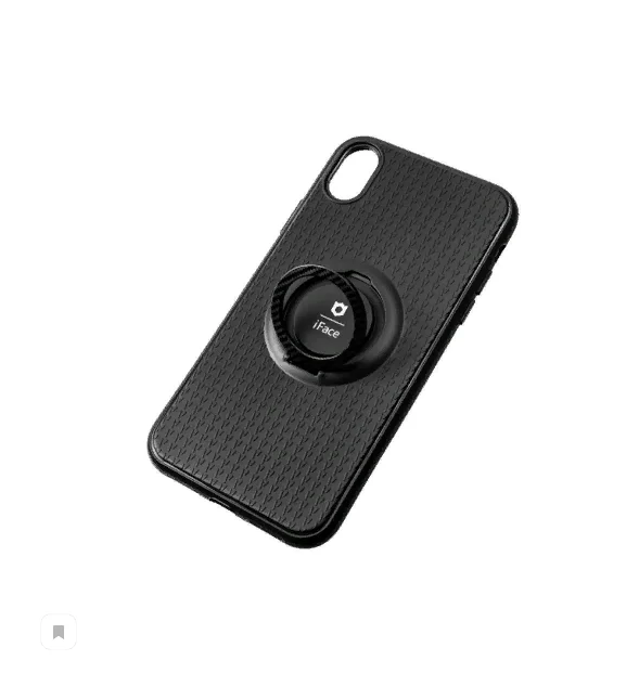 Силиконовый чехол для Apple iPhone XR черный кольцевая подставка и металлическая вставка магнитный чехол для смартфона дешевый.