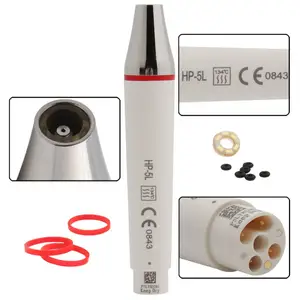 Наконечник ультразвукового скалера подходит Стоматологическая костюм с дятлами рост Съемная светодиодный наконечник HW-5L дятел БЮ аппарата для снятия зубного камня