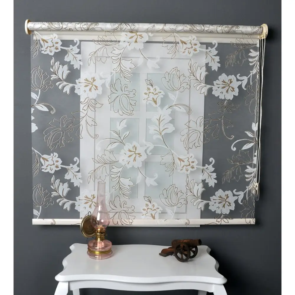 Шторы с узором Зебра римские роликовые занавески на заказ двухслойные для офиса