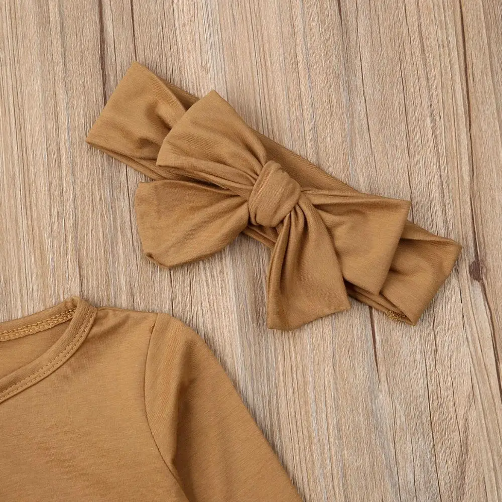 Новый Стильный комбинезон Pudcoco с цветочным принтом для новорожденных девочек и