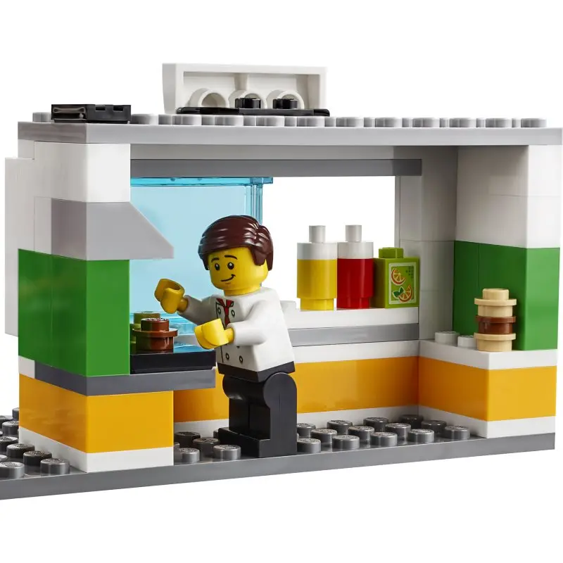 Конструктор LEGO City 60214 Пожар в бургер-кафе | Игрушки и хобби