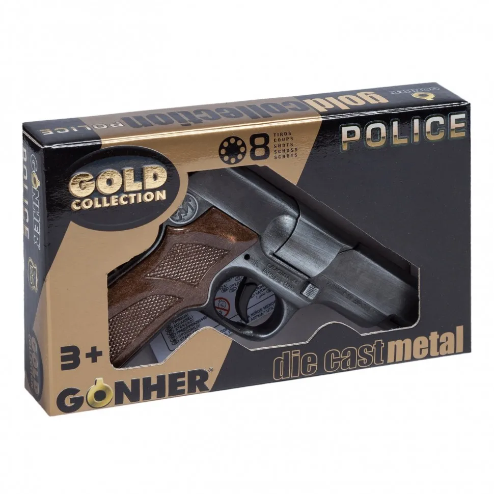 Полицейский пистолет Gonher 19.5 см | Игрушки и хобби