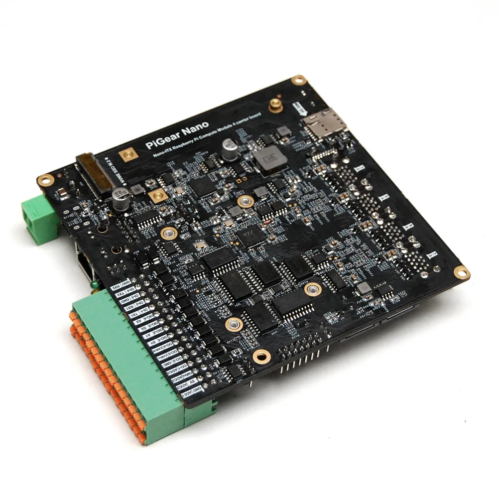 PIGEAR NANO: NANO-ITX RASPBERRY PI компьютерный модуль 4 переносная плата |