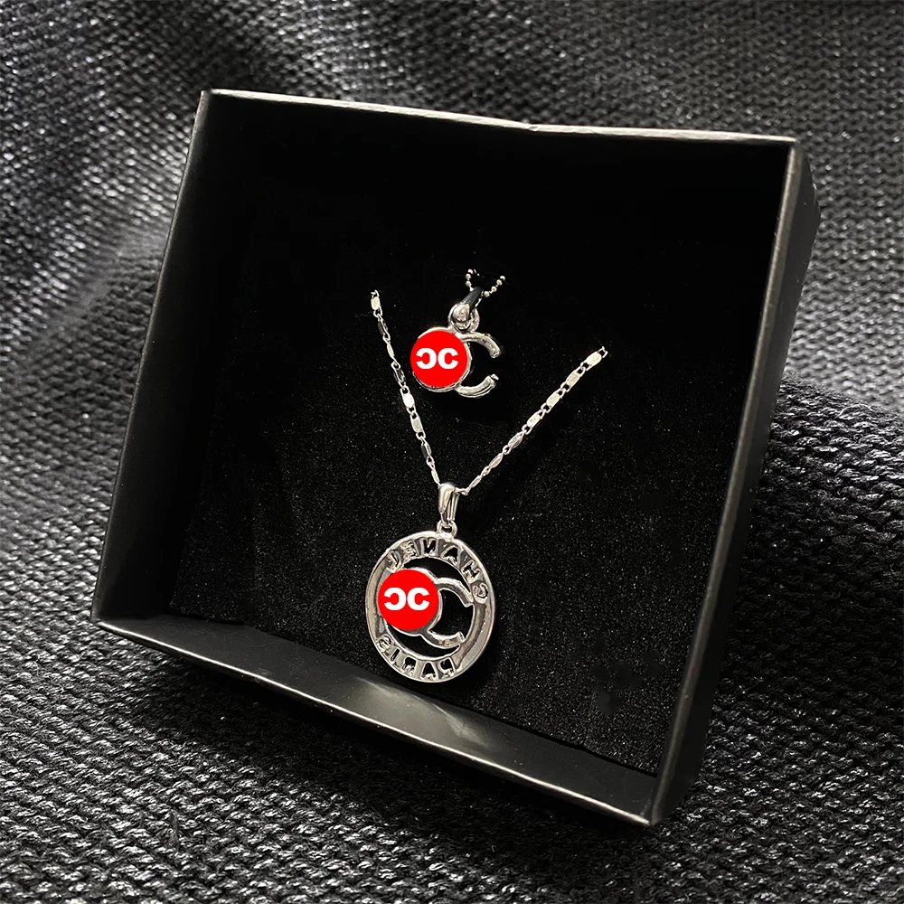 

2020 Trends Necklace Silver Plated Steel Luxury Pendant Choker Chain Necklaces Wedding Jewelry Gifts