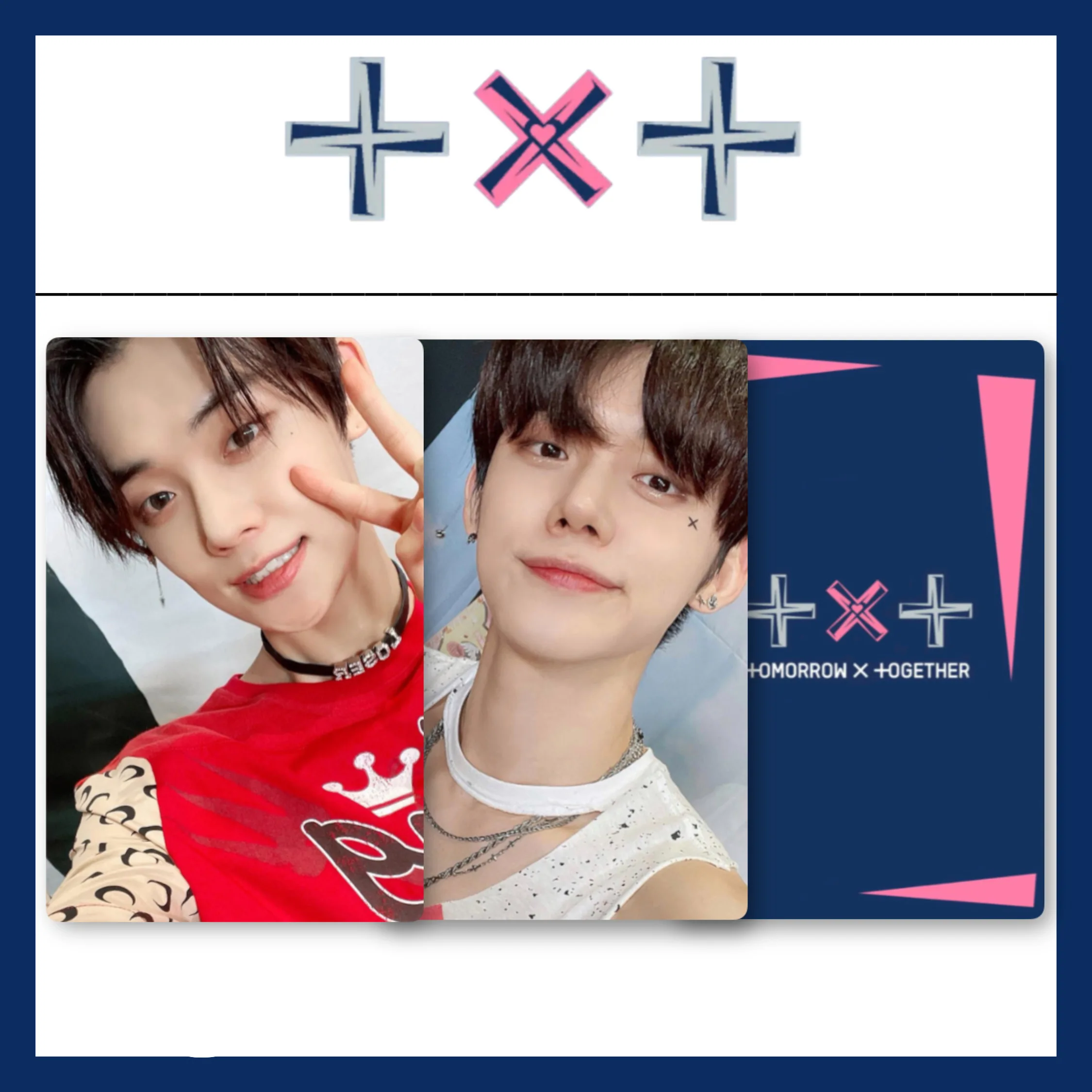 10 шт/комплект Карты Tomorrow x Together TXT FIGHT or ESCAPE для коллекции on.