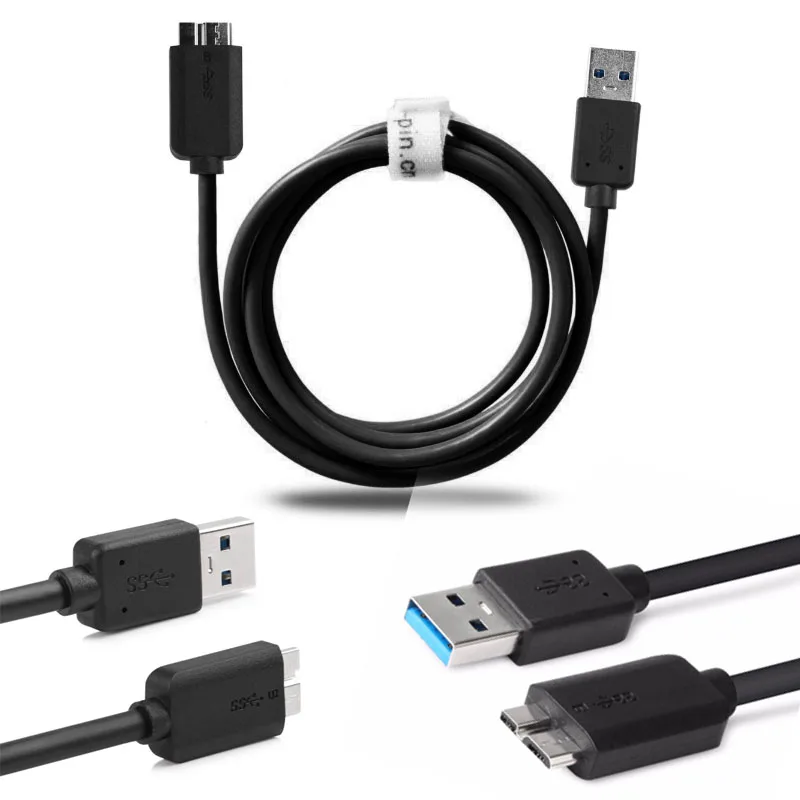 45/80 см Usb3.0 sata usb Пластик кабель высокого Скорость линии к Micro B Мужской жесткого