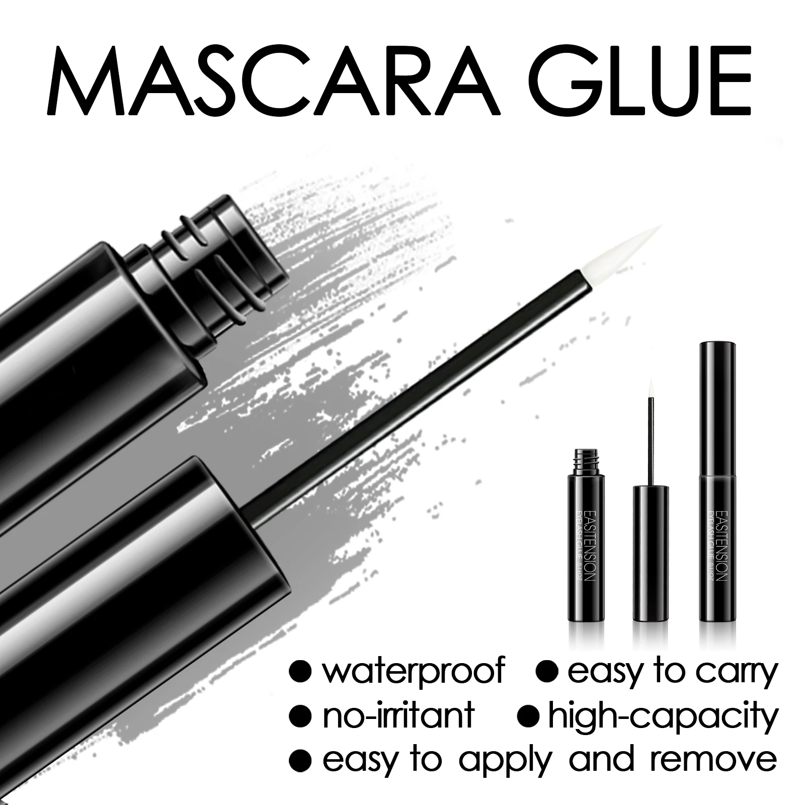 Подставка для ресниц клей высокое качество водонепроницаемый черный цвет |