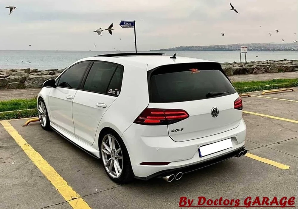 Боковая юбка для Volkswagen Golf 7 2012 2013 2014 2015 2016 2017 2018 2019 2020 комплект боковых кузовов на
