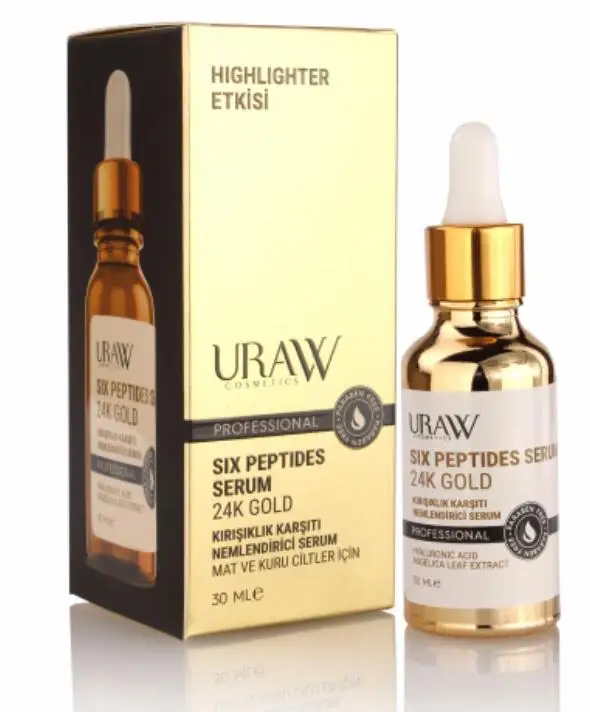 

Uraw Cosmetics Six сыворотка с пептидами 24K Gold