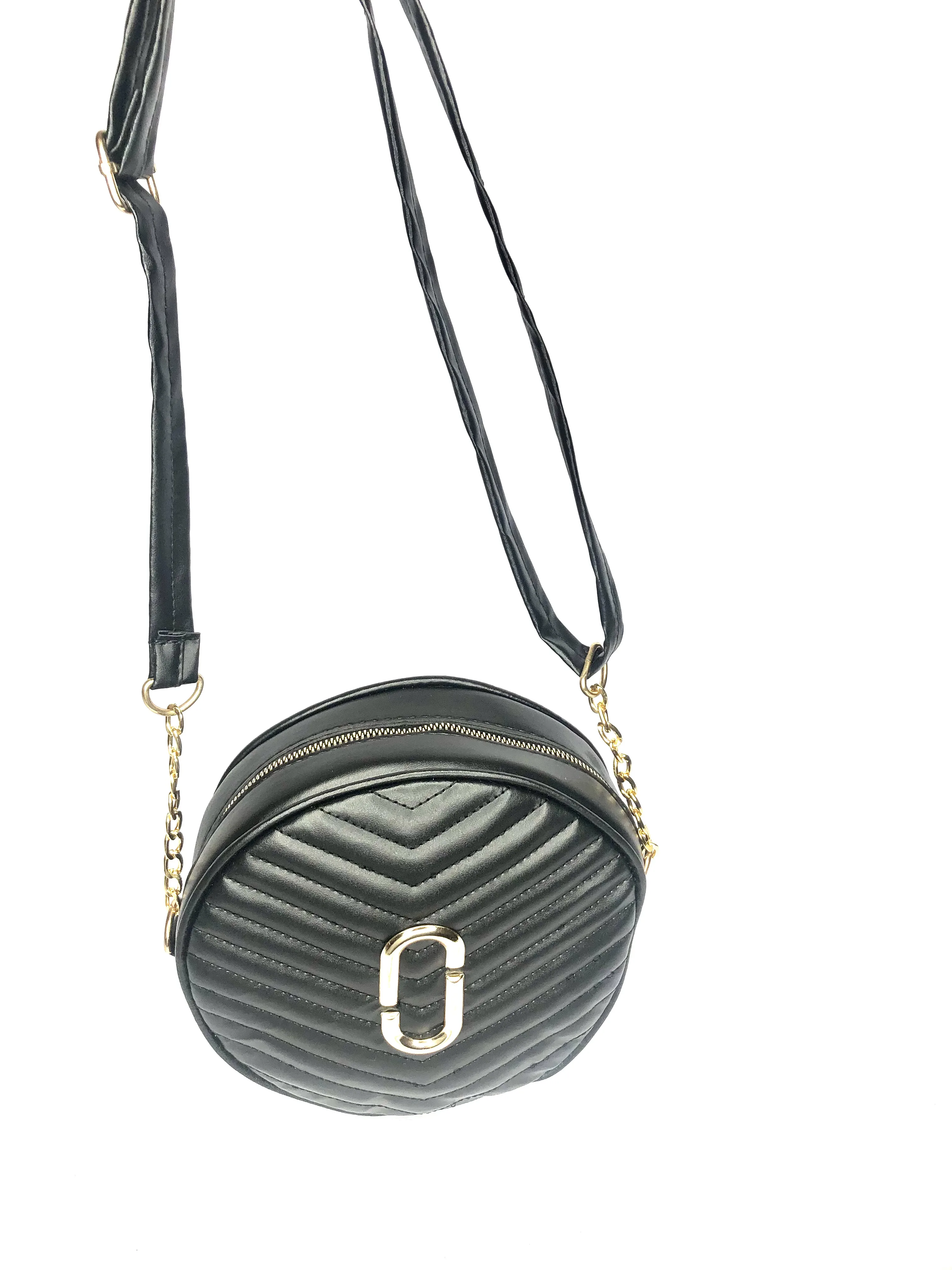 

Women's Black Chain Detailed Bag Shoulder Diagonal 22x22x22cm
